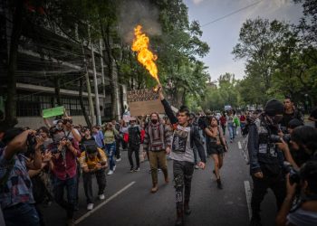 Critics slam Mexico’s gentrification protests as xenophobic. Activists say they’re fighting for their human rights